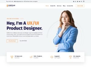 Bosa Portfolio Resume sites page WordPress Theme