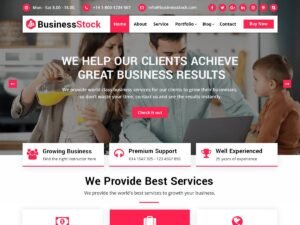 Business Stock seo businessstock WordPress Theme