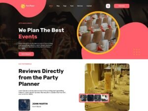 Classic Events event features WordPress Theme