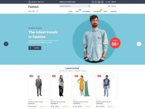 Clothing Store Blocks design products WordPress Theme