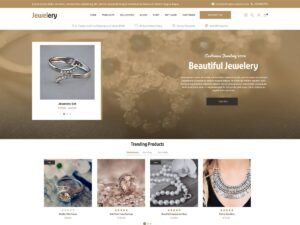 Jeweller Store jewellery design WordPress Theme