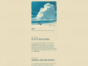 LowFi blog lo WordPress Theme