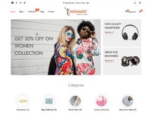 MixMart variety features WordPress Theme