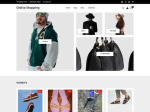 Online Shopping child user WordPress Theme