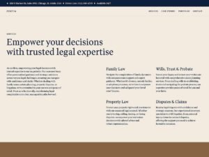 Portia business service WordPress Theme