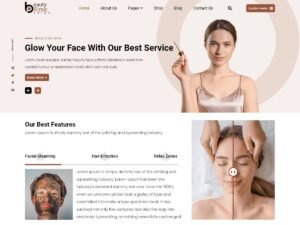 Prime Beauty Salon services design WordPress Theme