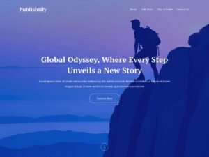 Publishtify bloggers storytellers WordPress Theme