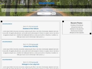 SimpleCharm simplicity elegance WordPress Theme
