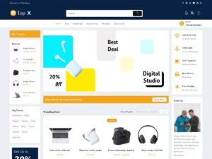 Top X product widgets WordPress Theme