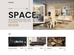 VW Furniture Shop design users WordPress Theme
