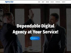 Agency Eye website search WordPress Theme