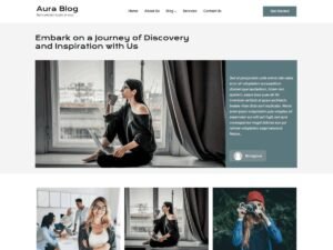 AuraBlog newsnest child WordPress Theme