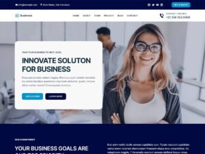 Blockskit Business types websites WordPress Theme