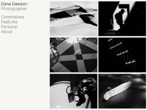 Dawson portfolio photography WordPress Theme