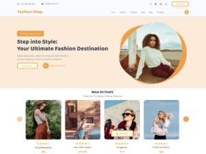 Elite Fashion Shop collections trends WordPress Theme