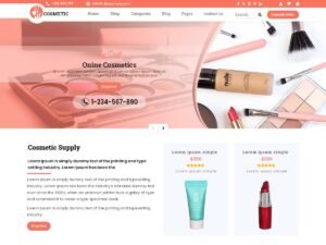 Expert Makeup Stylist users clients WordPress Theme