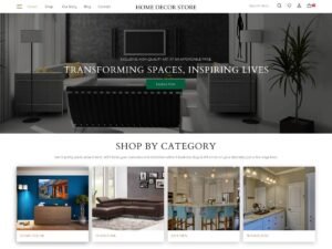 Home Decor Store product customers WordPress Theme