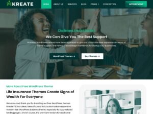 Ikreate FSE website business WordPress Theme
