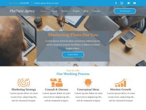 Innometrics Business presence free WordPress Theme