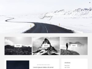 Janey travel beauty WordPress Theme
