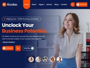 Kundoo pages business WordPress Theme