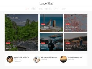 Lance Blog kantipur themes WordPress Theme