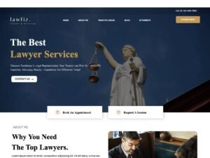 LawFiz lawyers spiracle WordPress Theme