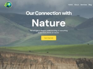 Love Nature celebration connection WordPress Theme