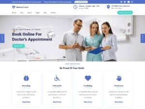 Medical Coach coaching healthcare WordPress Theme