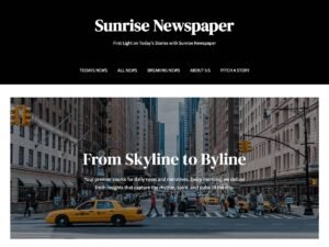 Minimalistix Newspaper writers builder WordPress Theme