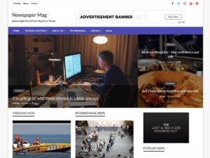 Newspapers Mag magazines blogs WordPress Theme