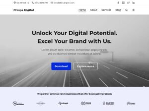 Prespa Digital seo child WordPress Theme