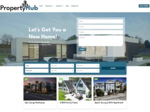 Property Hub layout child WordPress Theme