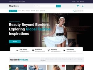 ShopGrove fse woocommerce WordPress Theme