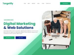 Targetify agency marketing WordPress Theme