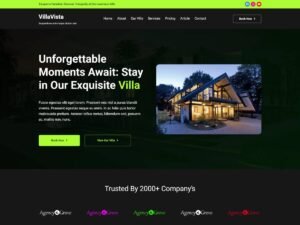 VillaVista functionality design WordPress Theme