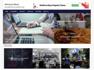 Advance News magazines blogs WordPress Theme