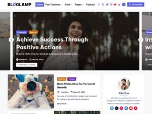 BlogLamp pick bloggers WordPress Theme