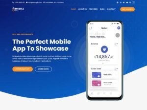 Bosa Mobile App sites amp WordPress Theme