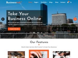 Businesstek business designs WordPress Theme