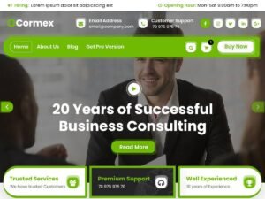 Cormex unveil excellence WordPress Theme