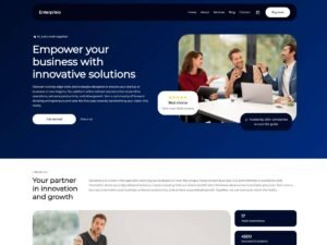 Enterprisio companies needs WordPress Theme