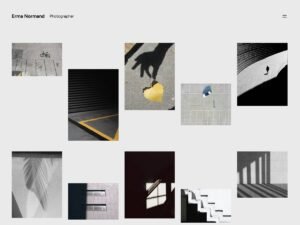 Erma portfolio block WordPress Theme