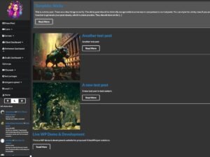 FansPaysite content screens WordPress Theme
