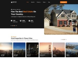 Mizan Real Estate users professionals WordPress Theme
