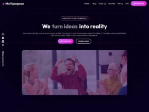 Multipurposee choice agencies WordPress Theme