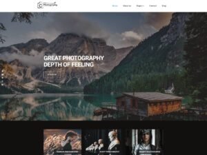 Photography Elementor e – WordPress Theme