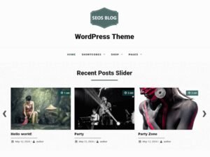 SEOS Blog  WordPress Theme