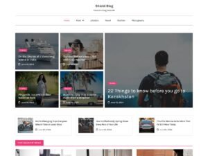 Shield Blog kinds fashion WordPress Theme