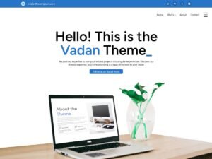Vadan block types WordPress Theme